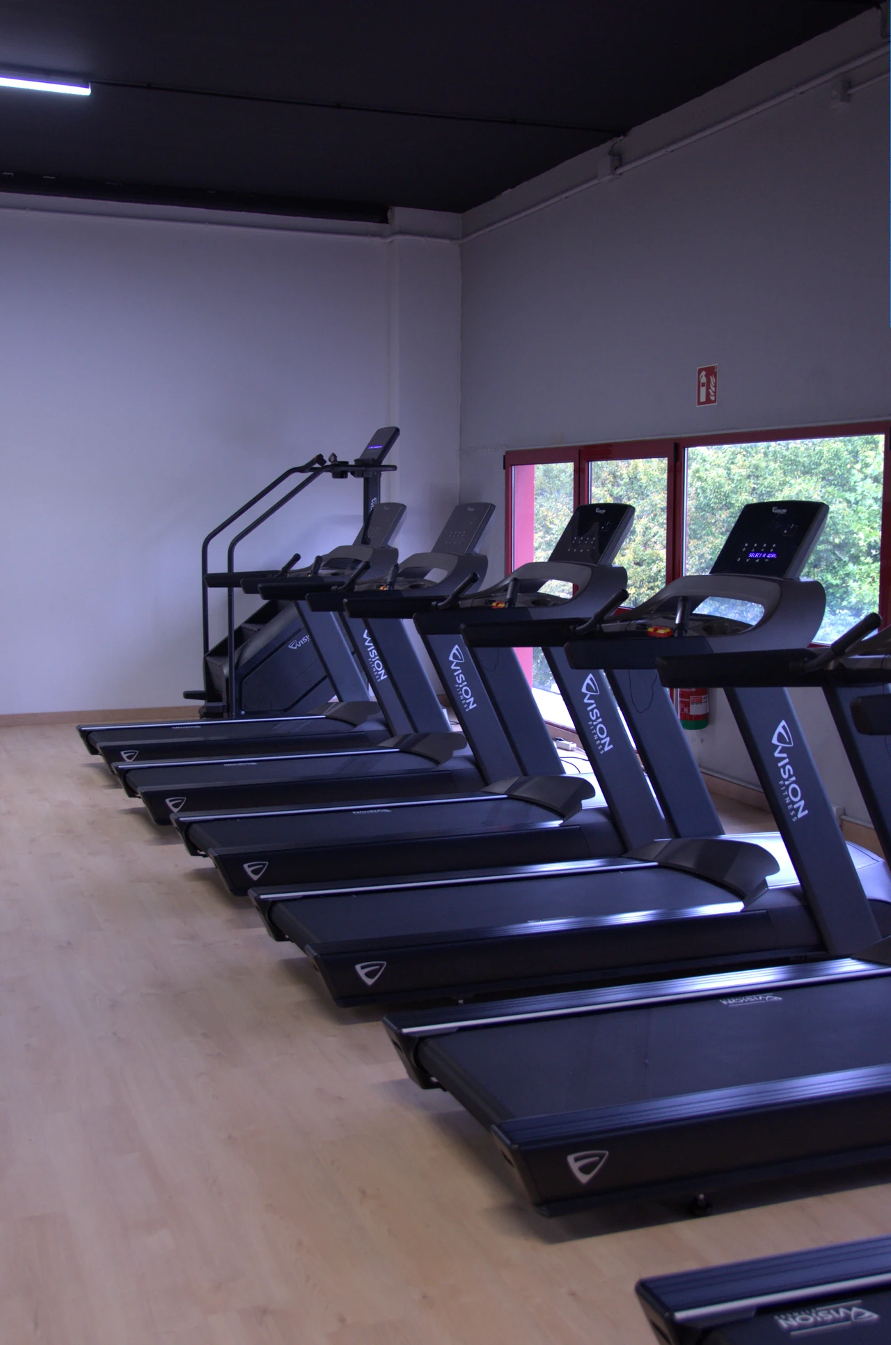 Cintes de córrer de la zona de cardio d’XPAI FITNESS